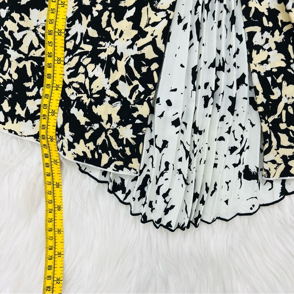NWT Proenza Schouler Asymmetric Flower-Print Silk Top - Picture 13 of 14